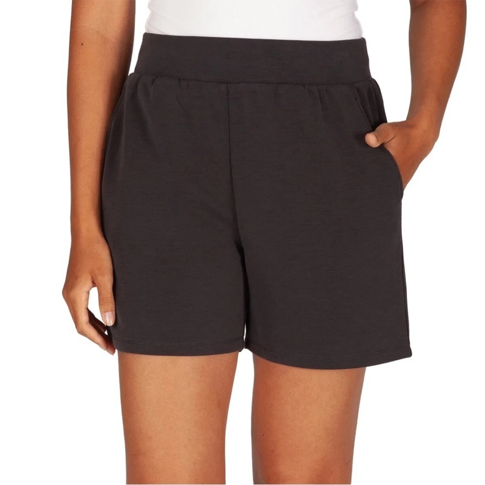 NWT LazyPants Women's Luxe black Short